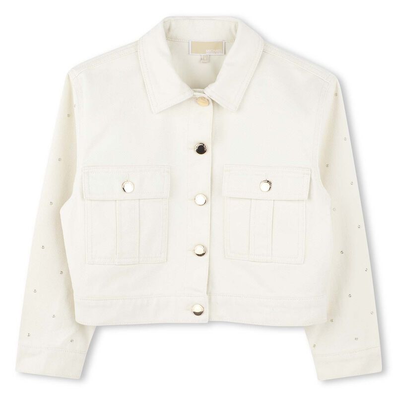 Michael Kors Cotton Twill Jacket 3Y - 10Y image number 0